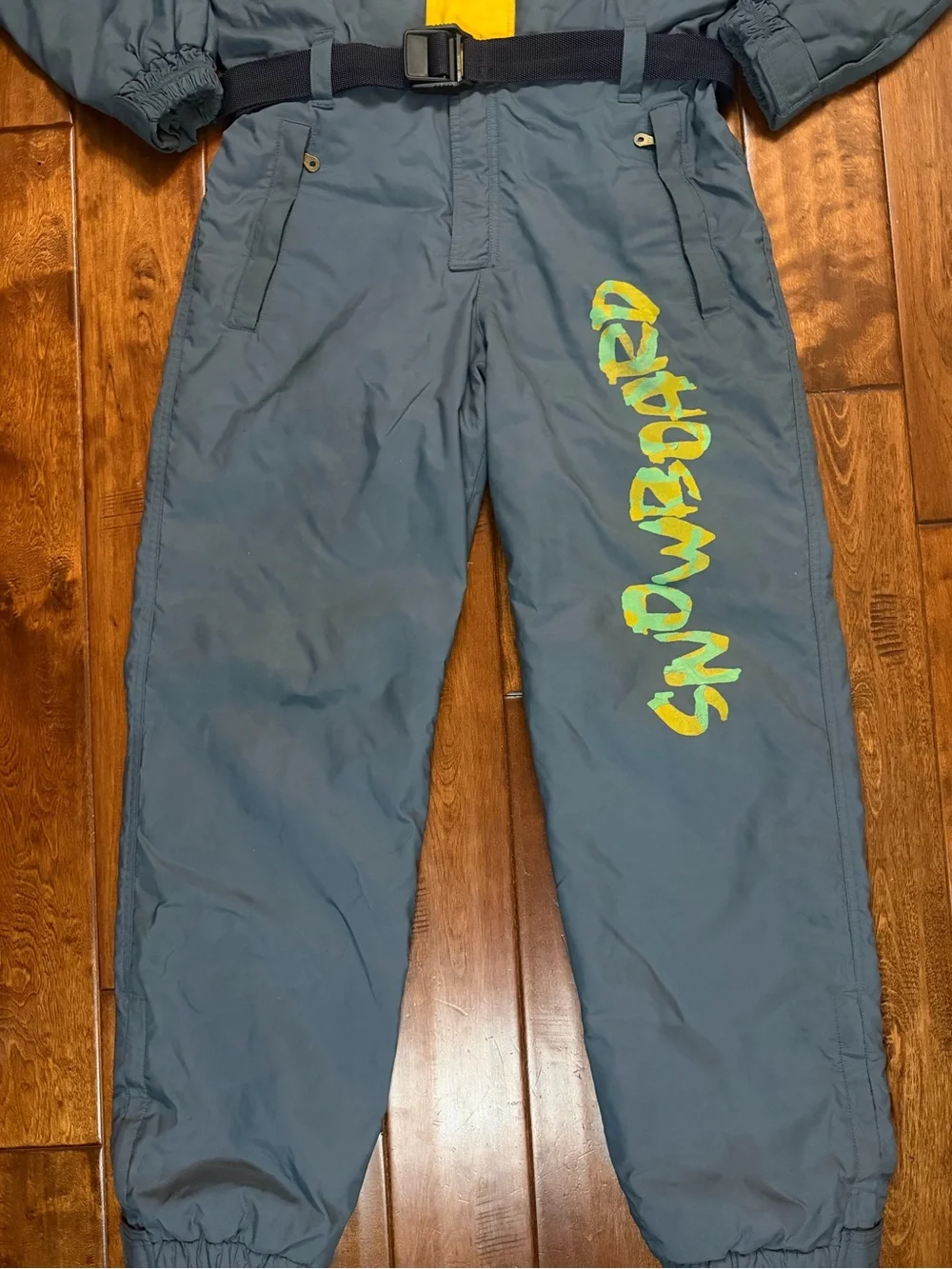 BELFE & BELFE Vintage Ski & Snowboard One-Piece Suit Italian Luxury
